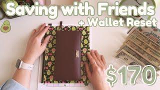  Sunday Saving With Friends + Wallet Reset $170 | March Week 1 | #pennychallenge