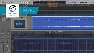 Logic Pro's Smart Tempo and Flex Time Working Together To Smooth Out Tempo Changes On An Already Mix