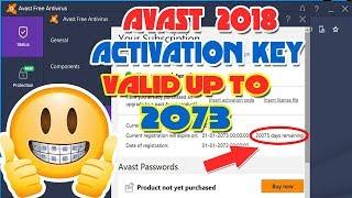 Avast Antivirus 2018 Serial Key  Valid Up to 2073 | Review | Vsoft4u  ️