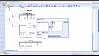 Split-Half Reliability and the Spearman-Brown Coefficient using SPSS