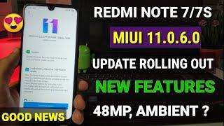 Redmi note 7 & 7s Miui 11.0.6.0 new update | new features, always on? Redmi note 7s Miui 11 update