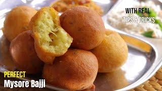 మైసూర్ బజ్జి / బోండా || Mysore Bajji / Mysore Bonda Recipe street food style in telugu | Vismai food