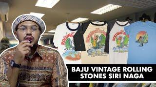 Baju Vintage Rolling Stones Siri Naga