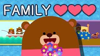 My Family Loves Me!  | Mommy & Daddy Song | Wormhole English Music For Kids