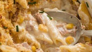 Tuna Mornay (Tuna Casserole - Creamy Tuna Pasta Bake)