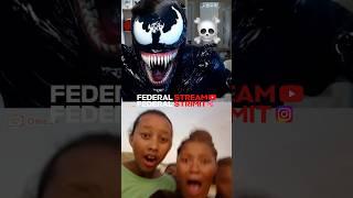 Venom or spiderman? #venom #chatruletka #rek #ometv #funny #prank#federal