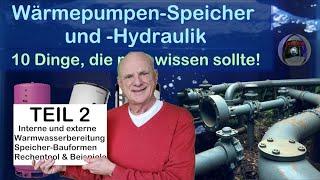 TEIL 2 Wärmepumpen-Speicher und -Hydraulik