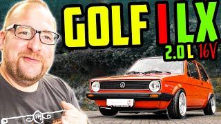 Ein NEUER aus Marcos VERGANGENHEIT! - VW Golf 1 LX 2.0L 16V - Erste PANNE nach Autobahnfahrt!