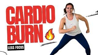 30 Minute Intense Cardio Workout to Burn Fat - Leg Focused Cardio Exercises