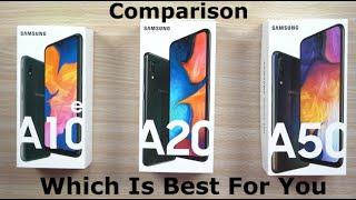 Samsung Galaxy A Series - Which Is Best For You? (A10e, A20 & A50)