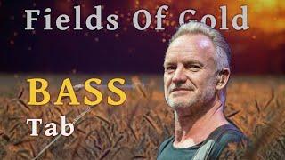 Fields Of Gold [BASS TABs]