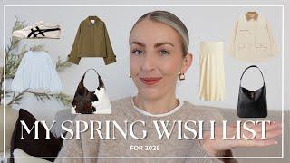 SPRING 2025 WISH LIST| Katie Peake