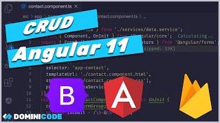 Curso CRUD Angular 11 Firebase  Bootstrap - Aprender angular 11