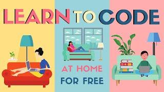 Stuck At Home? Learn To Code For Free!