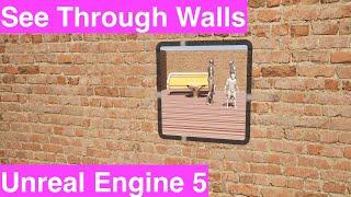 Unreal Engine Tutorial: See Through Solid Walls