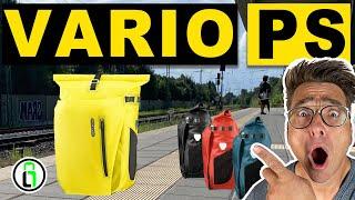 Ortlieb Vario PS "TEST"⎢WASSERDICHTER Rolltop 2in1 Fahrradtaschen - Rucksack Kombi