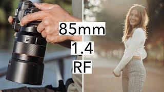 Samyang 85mm 1.4 RF | is it worth to spend more? 3,000$ vs 700$ | Canon EOS R5 [4K]