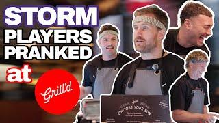 Melbourne Storm players pranked at Grill'd!