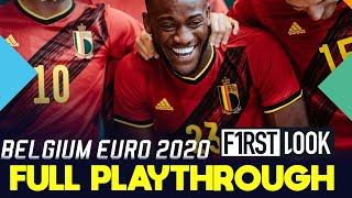 PES 2020 | Euro 2020 FIRST LOOK - BELGIUM FULL PLAYTHROUGH Live Stream | TIMESTAMPS Included