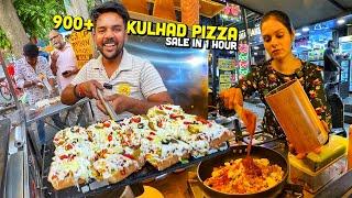 Ek Aur Viral Delhi Street Food Challenge  Kulhad Pizza vs Napoli Pizza, Dilli Garlic Bread & more