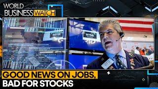 Wall Street Stocks Take A Hit After Jobs Data | World Business Watch | WION