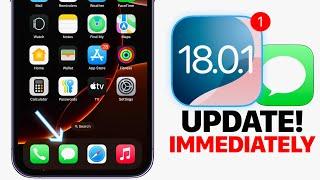 iOS 18.0.1 - Update IMMEDIATELY!