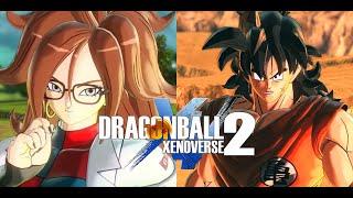 Android 21 (Good) Android 16 and Yamcha vs Android 18 Krillin and Android 17