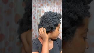 How to properly detangle TYPE 4C hair  #type4chair #naturalhair #shorts