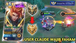 BEGINI CARA ROTASI DAN FARMING CLAUDE SEPERTI PENJOKI !! BEST CLAUDE GAMEPLAY 2024 - MLBB