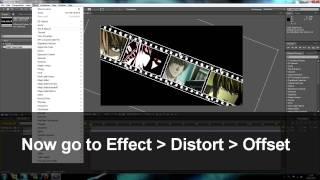 How to do a Filmstrip Effect with Photoshop and After Effects