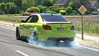 Modified BMW M Cars Accelerating! M5 V10 Eisenmann, M4 CSL, 919HP Single Turbo M4, E30 M50 Turbo, XM