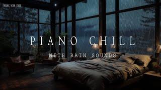 Relaxing Music Sleep ️ Piano Melodies and Rain Sounds for Stress Relief and Peaceful Sleep 