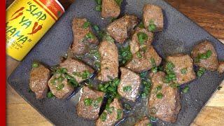 Air Fryer Cajun Butter Steak Bites