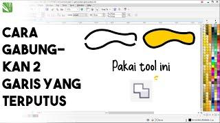 Cara Menyambungkan Garis Terputus di Coreldraw