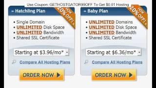 Hostgator Coupon Code 1 Cent 2014- Hostgator Web Hosting Discount Get First Month Baby Plan 4 1 Cent