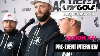 INTERVIEW: Legion XIII "Wanted to Leave Our Mark" | LIV Golf Las Vegas