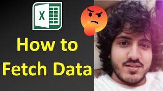 Fetch data from database in excel using multiple conditions