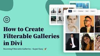 How to Create Filterable Galleries in Divi