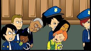 caillou's parents gets arrested and executed (harry strack ver.) part 4: the trial