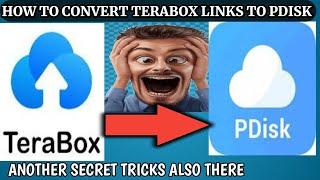 how to Conver Terabox links to Pdisk links