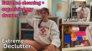 DEEP CLEANING & DECLUTTERING MY ROOM AND BATHROOMS *watch this for motivation*