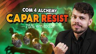 Pegando 75% em TODAS Resistências com 4 Alchemy (ou Chaos) no Path of Exile