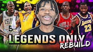 NBA LEGENDS ONLY REBUILDING CHALLENGE IN NBA 2K21 NEXT-GEN