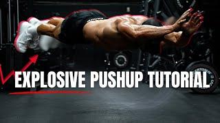 Explosive push up tutorial | 3 variations