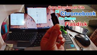 Cara Menyimpan File Dari Chromebook Ke Flasdisk (Offline Mudah Dan Lancar)