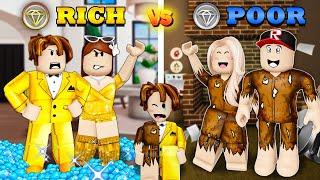 Rich and Poor: When Love Is the Priceless Gift | ROBLOX Brookhaven RP | Funny Moments