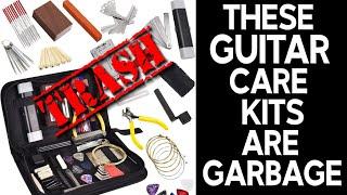 Why you shouldn't buy guitar care kits from Temu......
