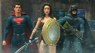 DAWN OF JUSTICE MCFARLANE DC SUPERMAN, WONDER WOMAN, BATMAN REVIEW COMPILATION