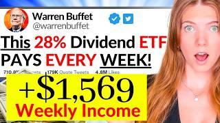 THIS 28% Dividend ETF Pays You EVERY WEEK! (NOT a TRAP)