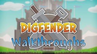 Digfender Walkthroughs  Level 60  Treasure Map